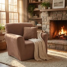 Kалъф за фотьойл Вера - Карамел