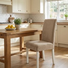 Комплект калъфи за стол Вера - Беж, 6 броя