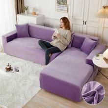 Калъф за ъглов диван Вера - Лила