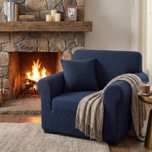 Kалъф за фотьойл Син