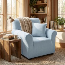 Kалъф за фотьойл Вера - Силвър