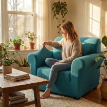 Kалъф за фотьойл Ария - Мента