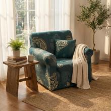 Kалъф за фотьойл Ориент - Зелен