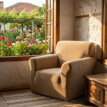 Kалъф за фотьойл Вера - Беж Kалъф за фотьойл Вера - Беж