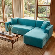 Калъф за ъглов диван Вера - Мента Калъф за ъглов диван Вера - Мента