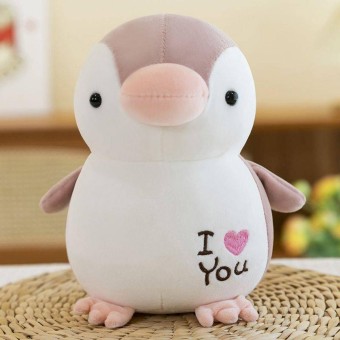 Плюшено одеяло играчка с размер 100x170, Пингвин - пепел от рози