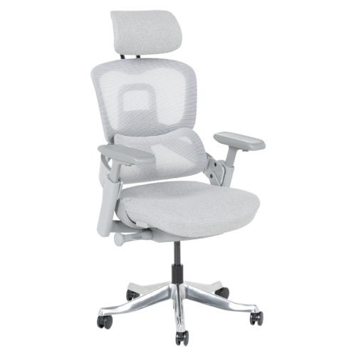 Ергономичен стол METZ - сив