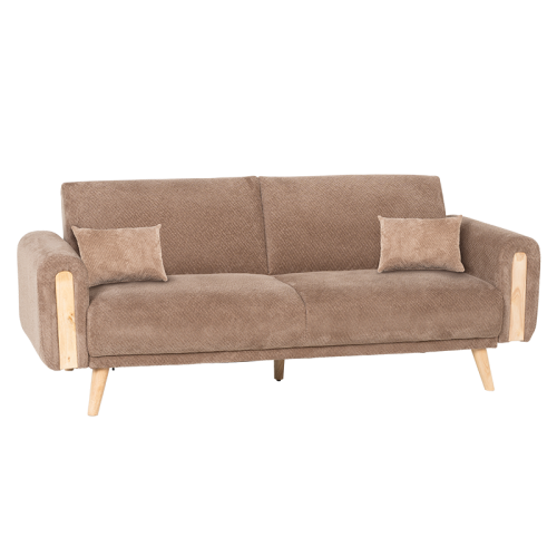 Разтегателен диван - тройка GOMA - кафяв E40 Разтегателен диван - тройка GOMA - кафяв E40