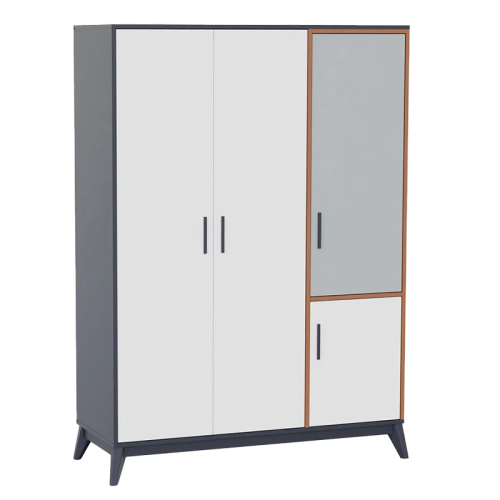 Трикрилен гардероб BREDA