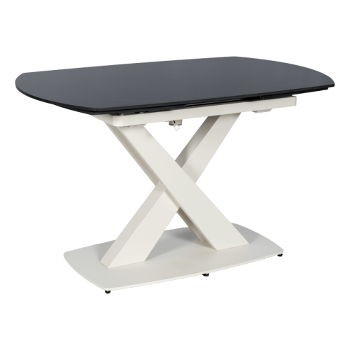 Разтегателна трапезна маса MATEO - черна Разтегателна трапезна маса MATEO - черна