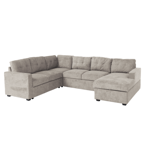 Ъглов разтегателен диван IKELA - бежов