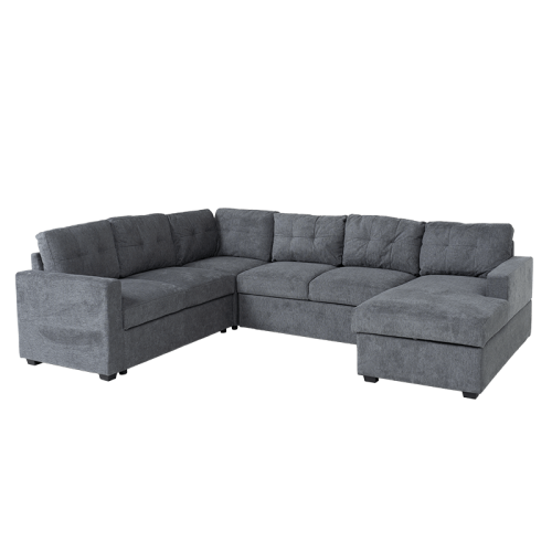 Ъглов разтегателен диван IKELA - сив Ъглов разтегателен диван IKELA - сив