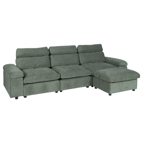 Ъглов диван POKO - зелен C08 Ъглов диван POKO - зелен C08