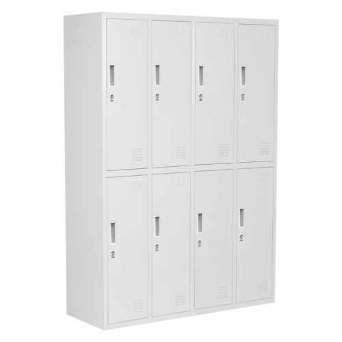 Метален шкаф Carmen CR-1276 J - сив