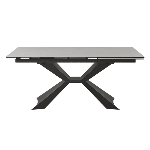 Разтегателна трапезна маса TOME - бяла