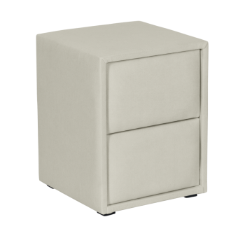 Нощно шкафче за спалня SIESTA - крем 01