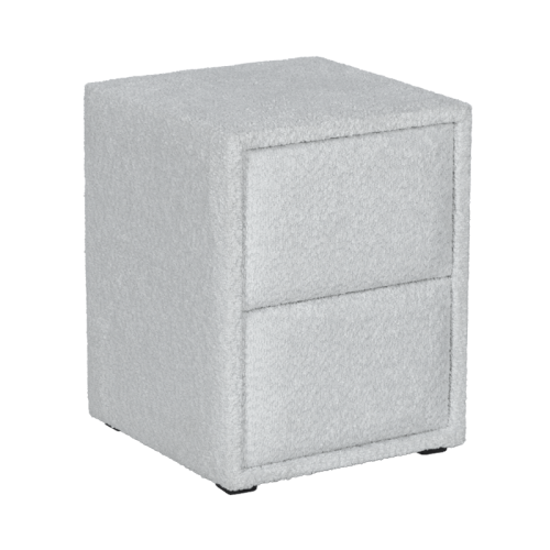 Нощно шкафче за спалня CANCUN - сребърен AN Нощно шкафче за спалня CANCUN - сребърен AN