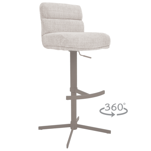 Бар стол VANDRA - крем 02 Бар стол VANDRA - крем 02