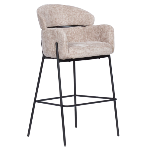 Бар стол CUNEO - светлобежов Бар стол CUNEO - светлобежов