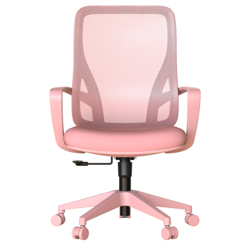 Работен стол BARDA - светлорозов