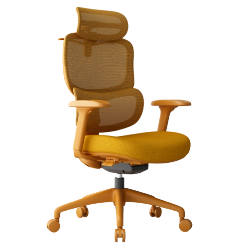 Ергономичен стол JULFA - жълт Ергономичен стол JULFA - жълт