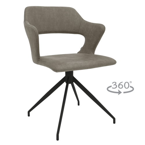 Трапезен стол RAPLA - сив 108 Трапезен стол RAPLA - сив 108