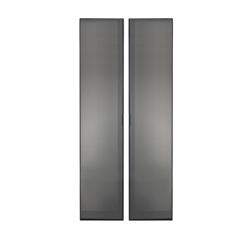 Комплект от 2 броя стъклени врати за гардероб COSMOS