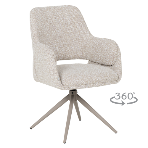 Трапезен стол VINTO - крем ТР