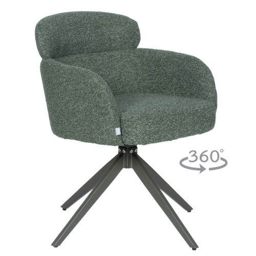 Трапезен стол TORNO - зелен GR