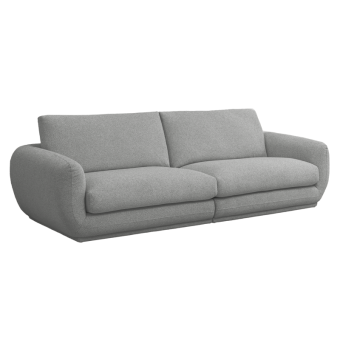 Диван четворка FORDE - светлосив