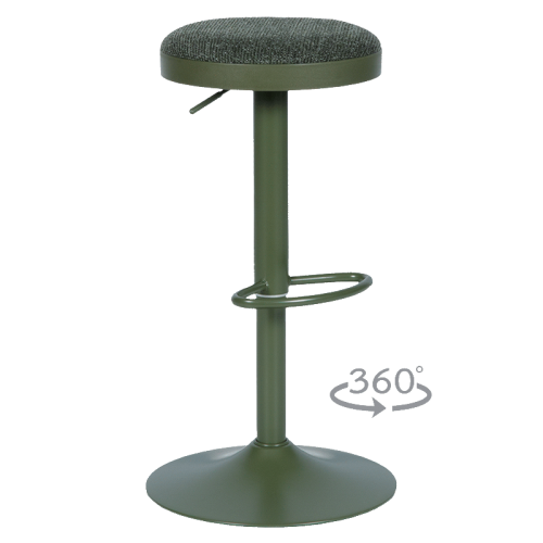 Бар стол BARACO - тъмнозелен