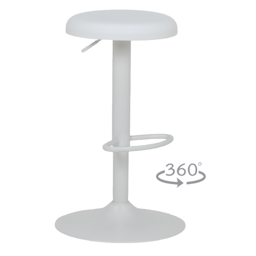Бар стол KISH - бял