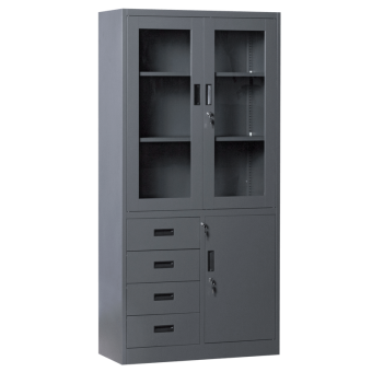 Метален шкаф Carmen CR-1278 E J SAND - графит