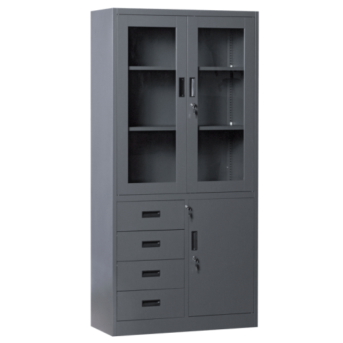 Метален шкаф Carmen CR-1278 E J SAND - графит