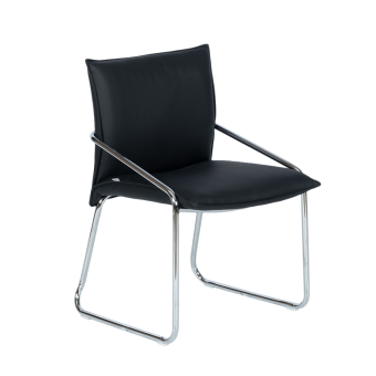 Посетителски стол Carmen 1144 - черен