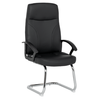 Посетителски стол 7101 - черен