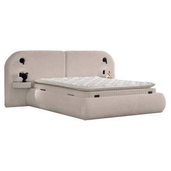 Тапицирана спалня с матрак ELYSIA 160 х 200