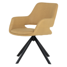 Трапезен стол DEVON - жълт SF 1