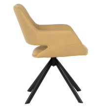 Трапезен стол DEVON - жълт SF 1