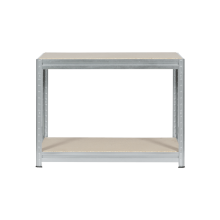 Метален стелаж MEGA 87x160x60 см, до 600 кг на рафт - цинк