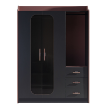 Трикрилен детски гардероб VALENCIA