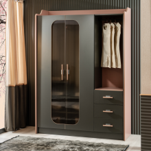 Трикрилен детски гардероб VALENCIA