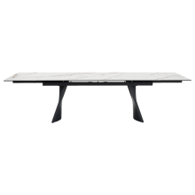 Разтегателна трапезна маса KOWAL - бяла Разтегателна трапезна маса KOWAL - бяла