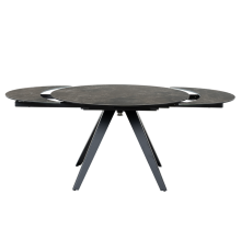 Разтегателна трапезна маса BOLKOW - кафява