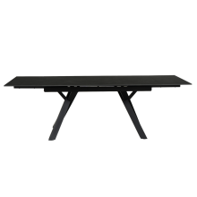 Разтегателна трапезна маса OPOLE - тъмносива