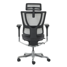 Ергономичен стол ERGOHUMAN IOO ELITE 2 - черна рамка - сив