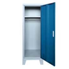 Метален шкаф Carmen CR-1605-1 JZ - сив / син