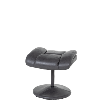 Кресло с табуретка JACKY - тъмносив Кресло с табуретка JACKY - тъмносив