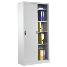 Метален шкаф Carmen CR-1266 L - сив
