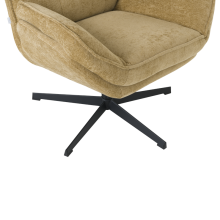 Кресло с табуретка ANDREA - горчица Кресло с табуретка ANDREA - горчица